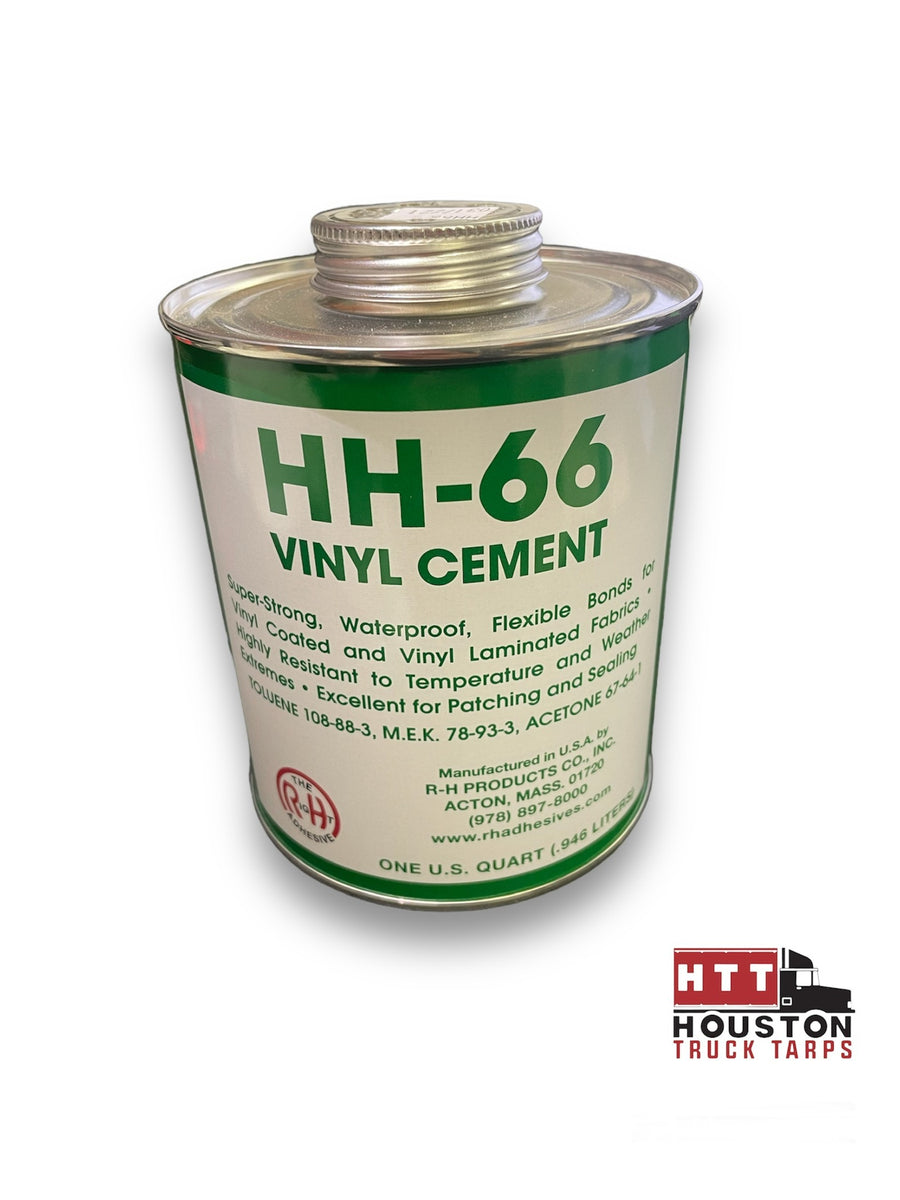 HH66 Tarp Cement Glue 1 Quart Houston Truck Tarps
