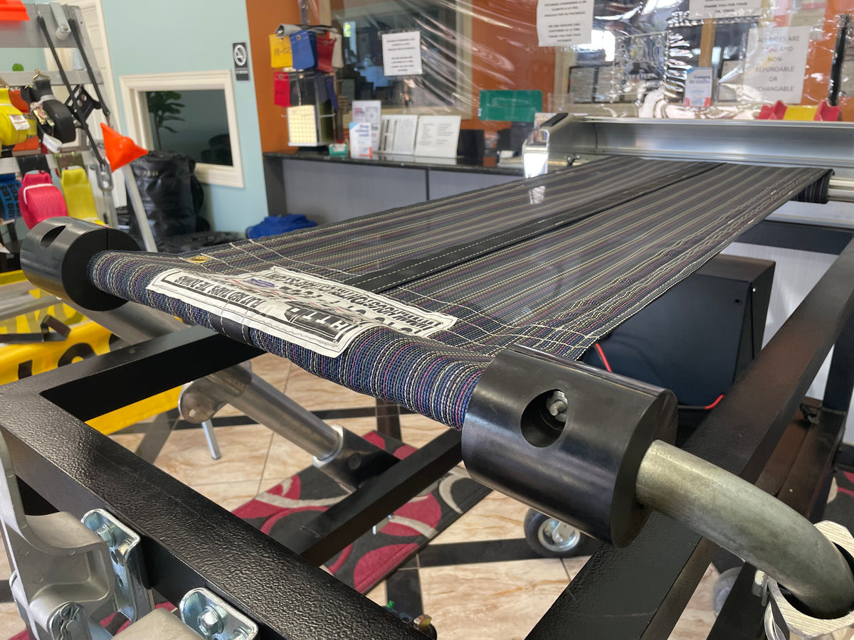 7’ x 20’ 10oz MulticolorMesh Tarp Houston Truck Tarps