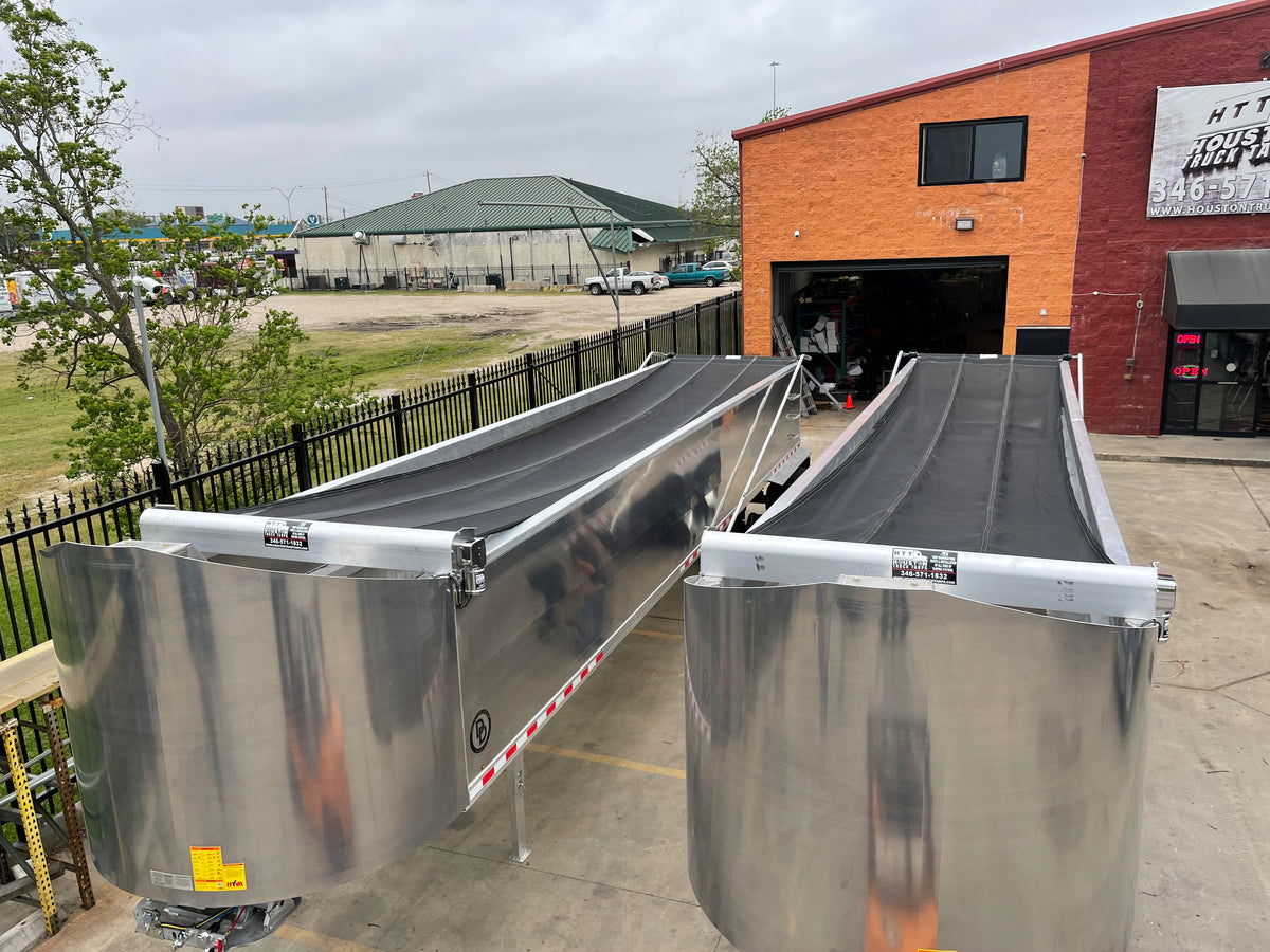Flip Tarp system Houston Truck Tarps