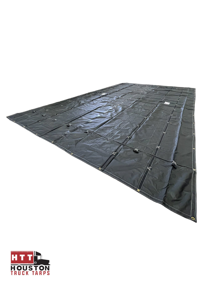 Steel Tarp 16’W x 27’L 14oz Houston Truck Tarps