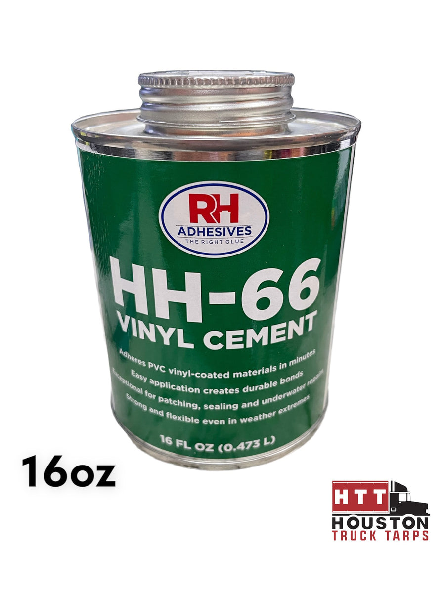 HH66 Tarp Cement Glue 16oz Houston Truck Tarps