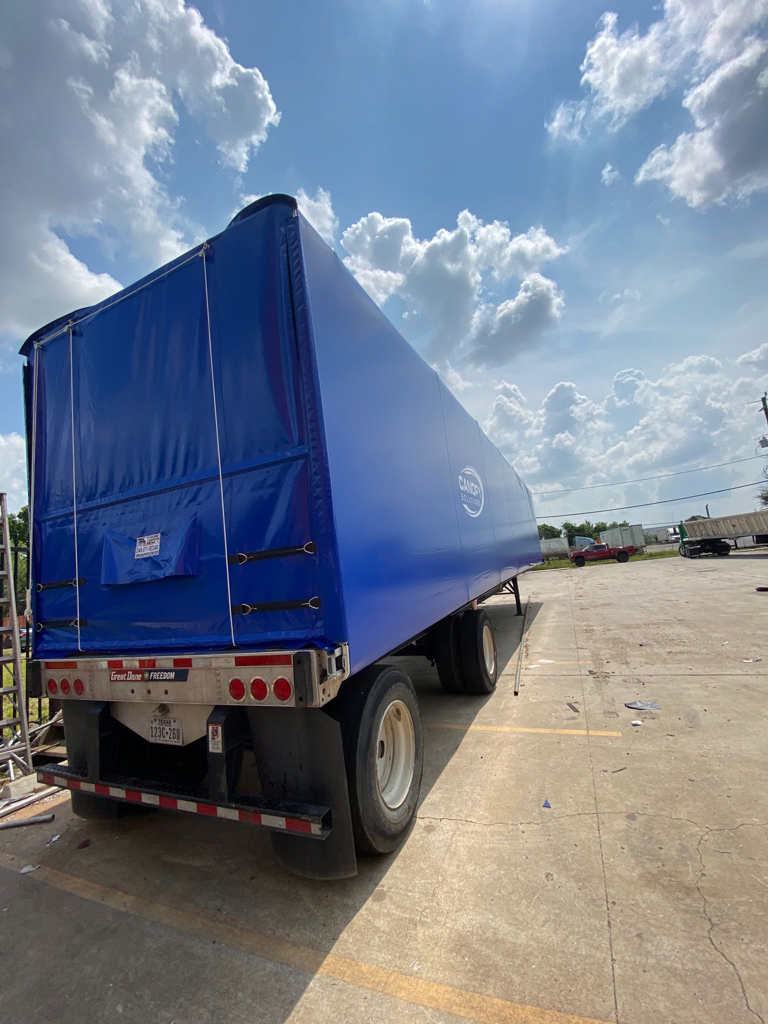 rolling tarp system Conestoga Complete Kit – Houston Truck Tarps