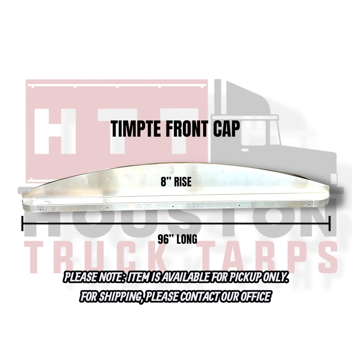TIMPTE FRONT CAP FOR A 96'' TRAILER – Houston Truck Tarps