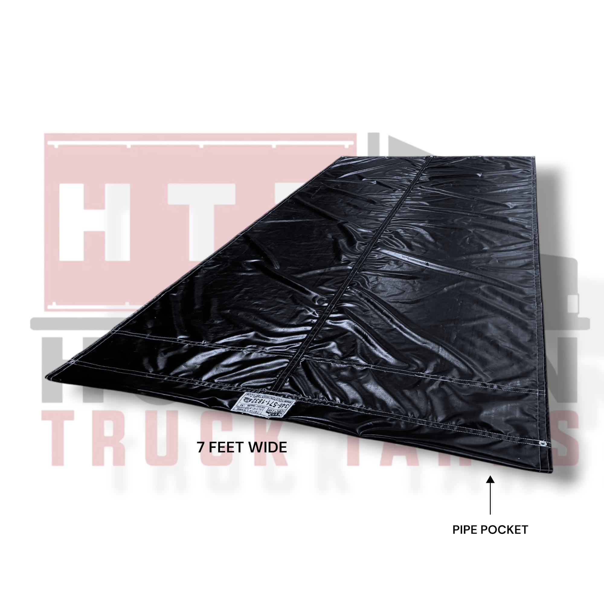 7' x 13' 18-OZ Asphalt Tarp