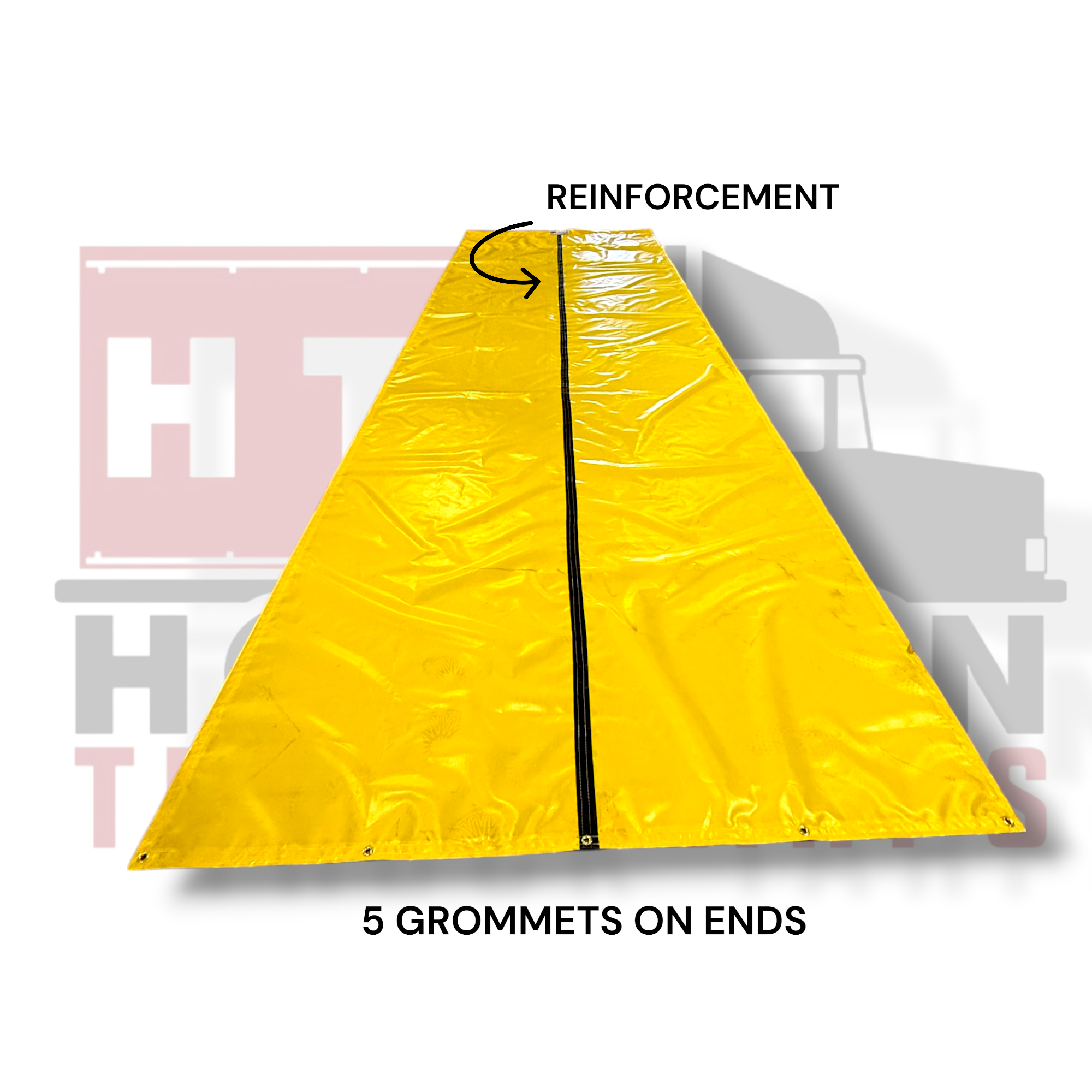 7' x 20' 18-OZ Special Color Asphalt Tarp