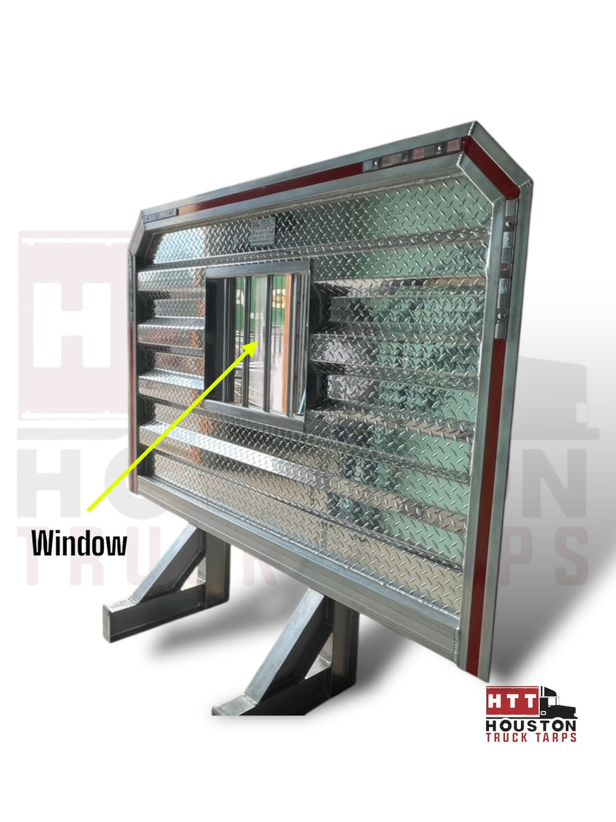 Headrack With Window Only – Houston Truck Tarps