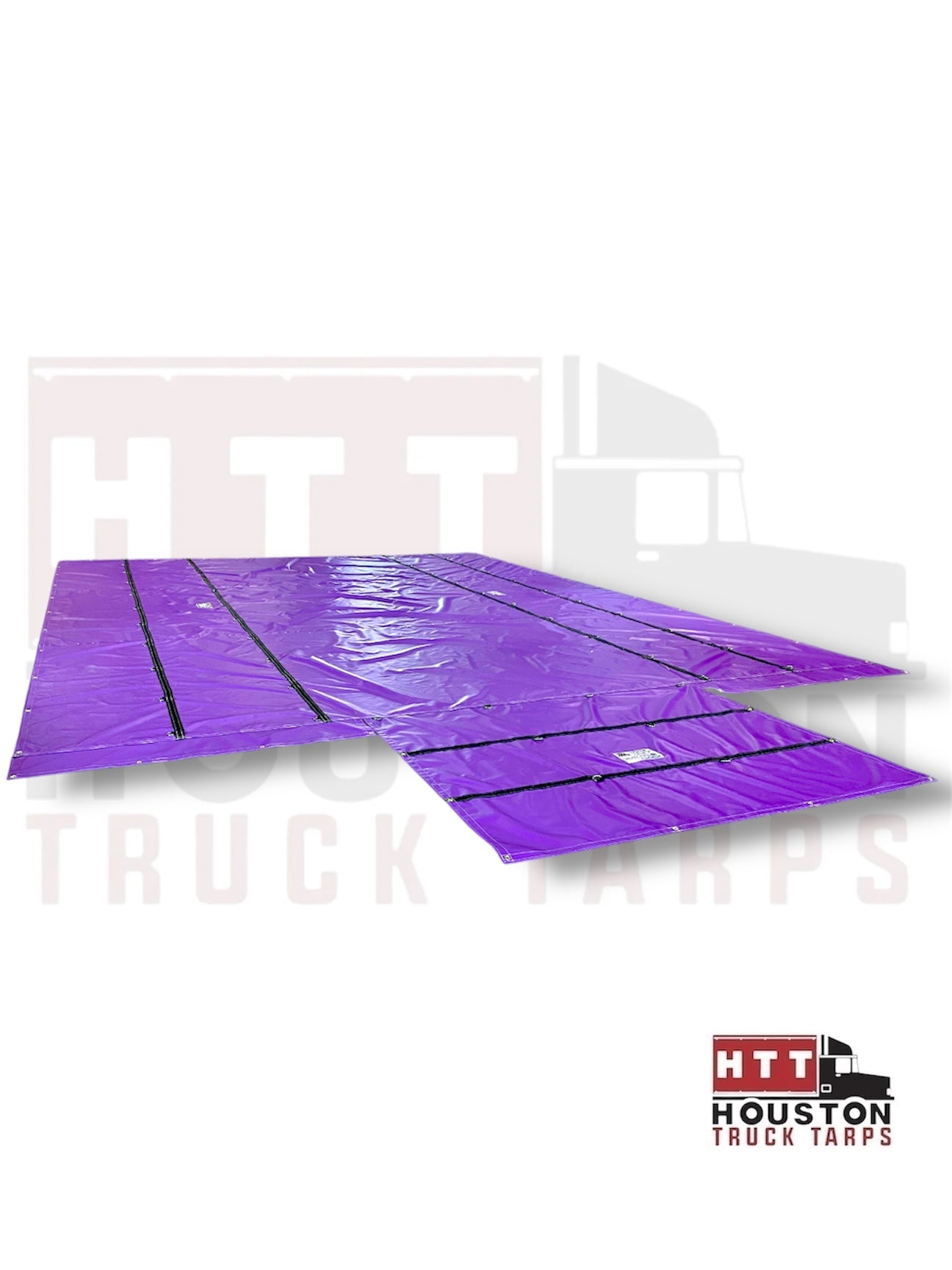 6’Drop Tarp in 18-OZ Purple Vinyl 20’ X 27’