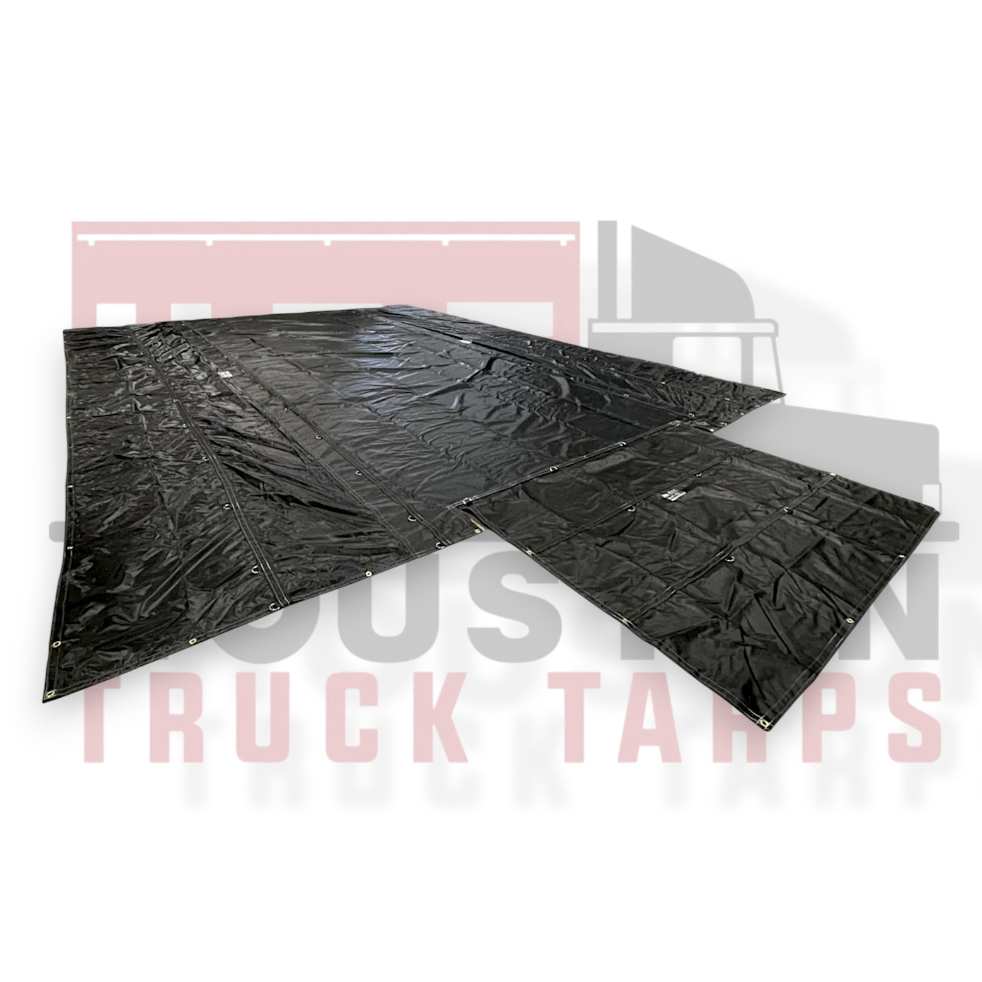 drop tarps 8’Drop Tarp in Black Airbag Material 24’ X 26’