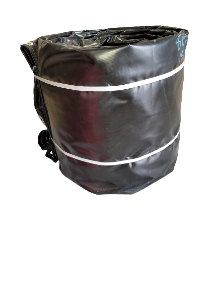 tarp 4 4’Drop Tarp in 14-OZ Vinyl 16’ X 27’ Red