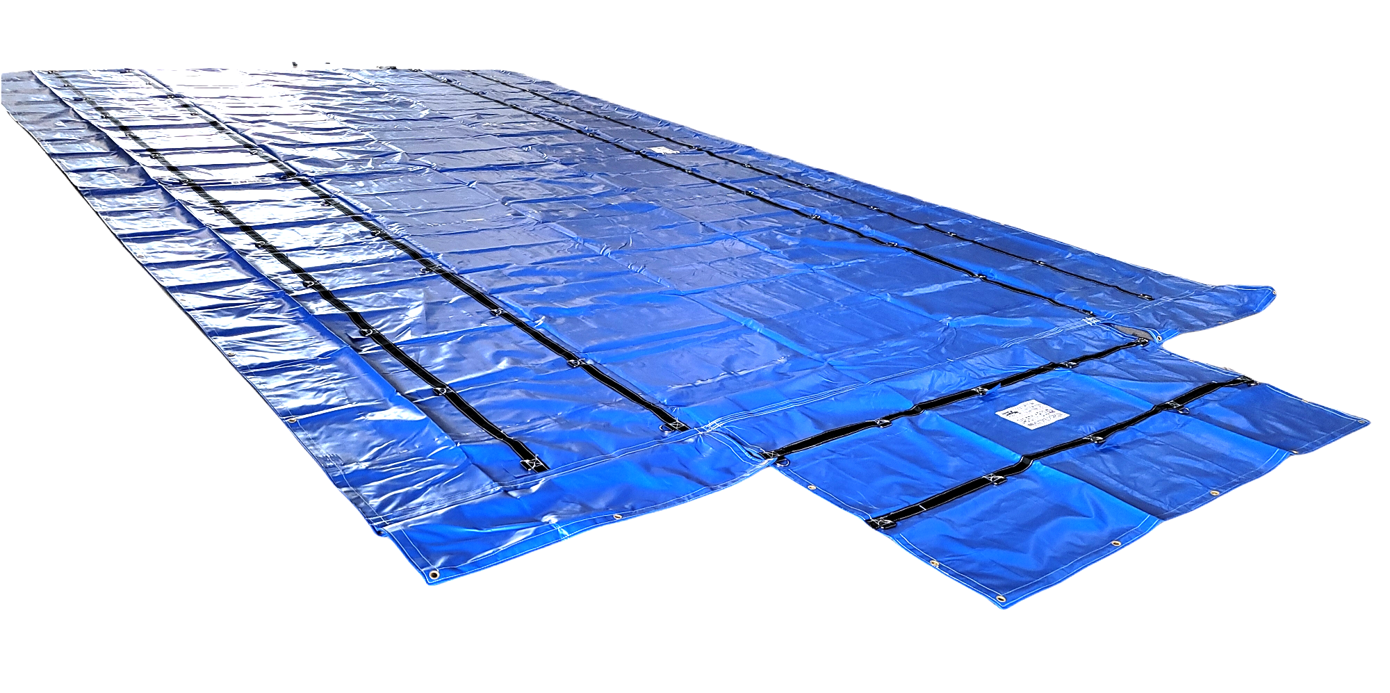 werkstatt tarp 6’Drop Tarp in 14-OZ Vinyl 20’ X 27’ Blue