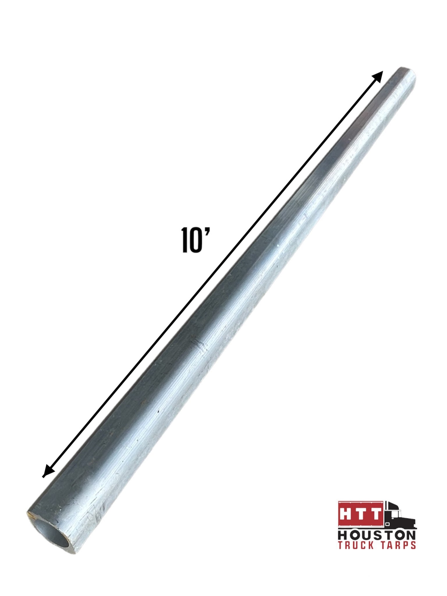Straight Aluminum Bulleproof Arm 10’ Long