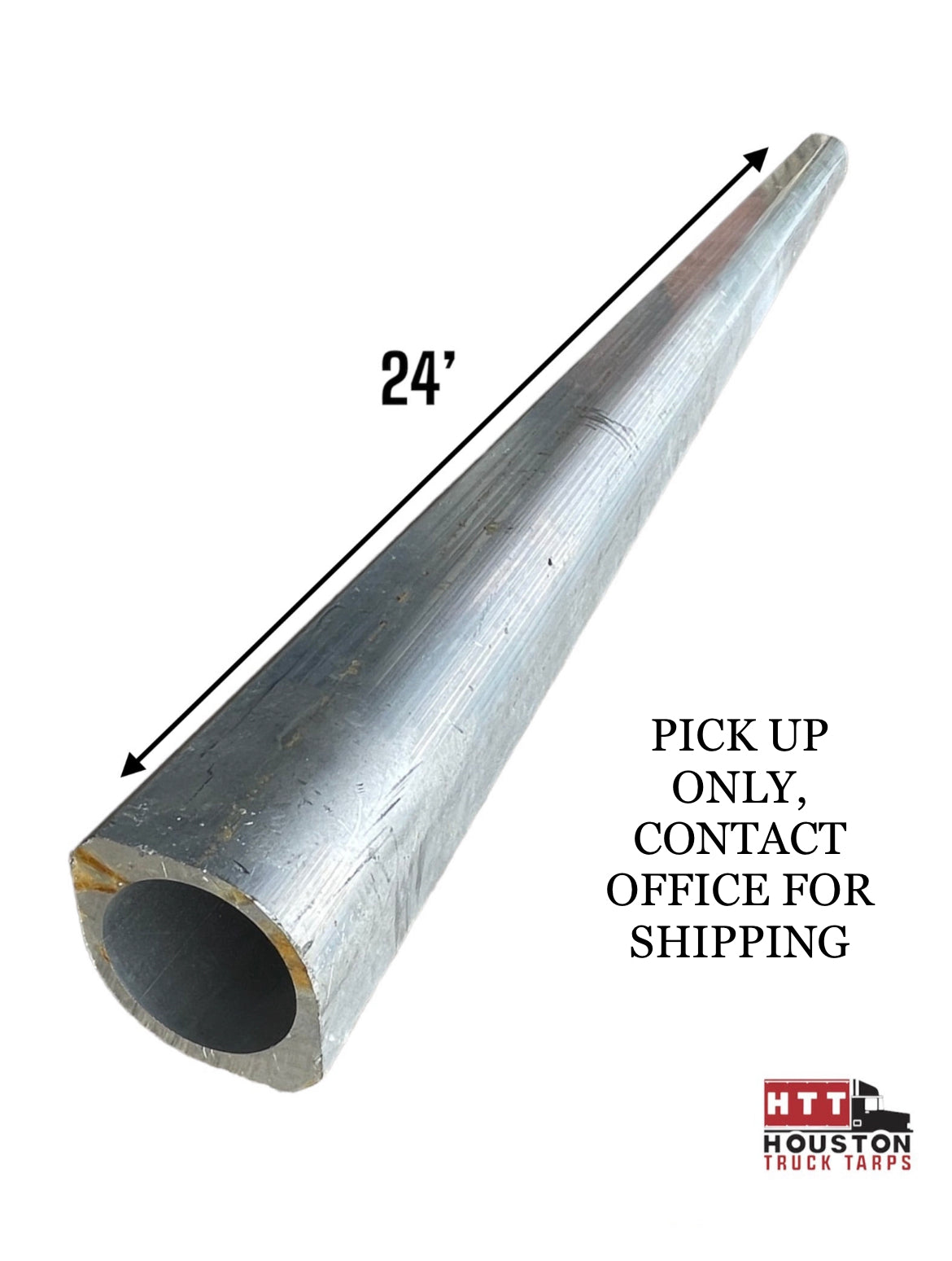 Straight Aluminum Bulleproof Arm 24’ Long