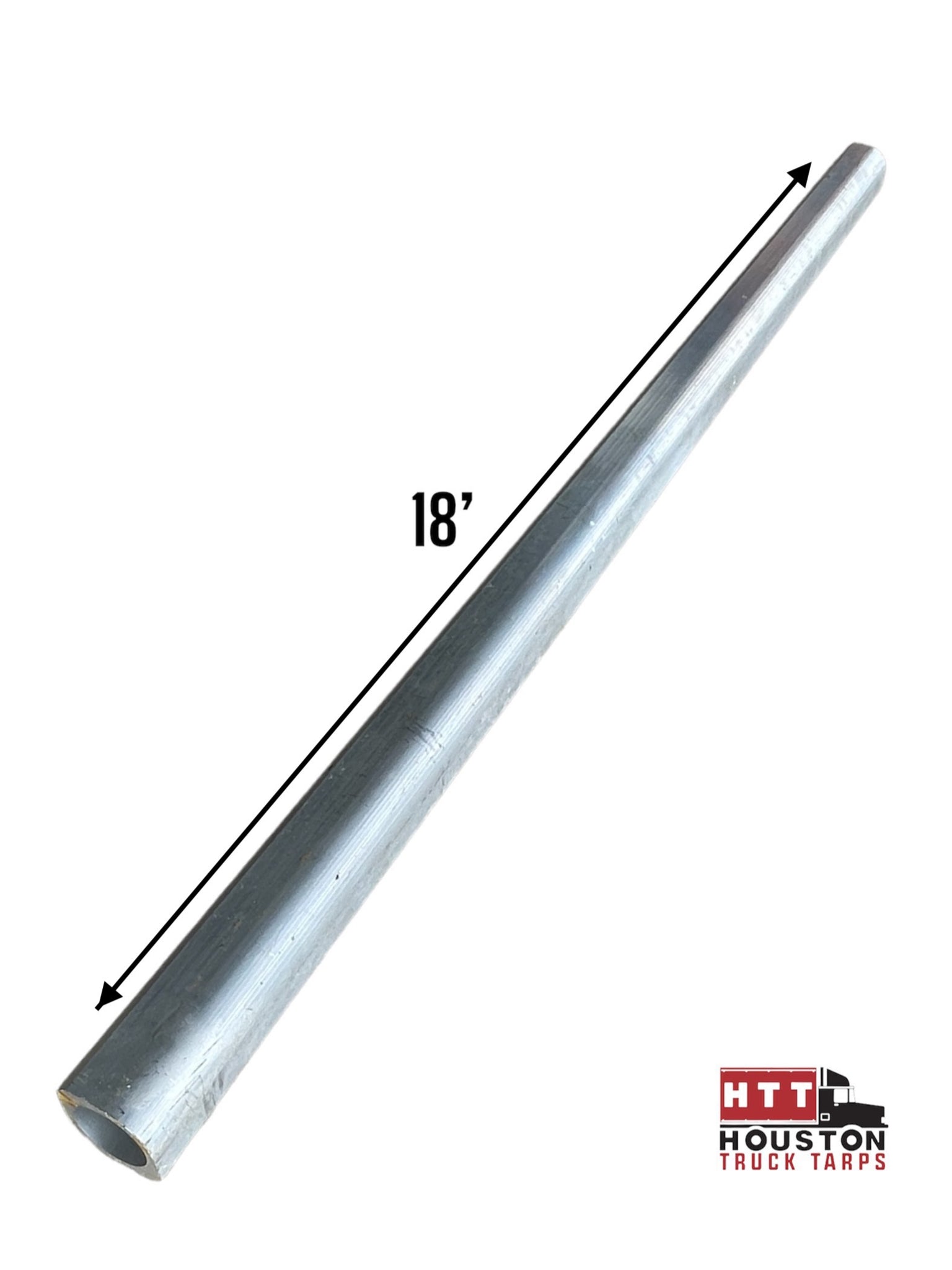 Straight Aluminum Bulleproof Arm 18’ Long