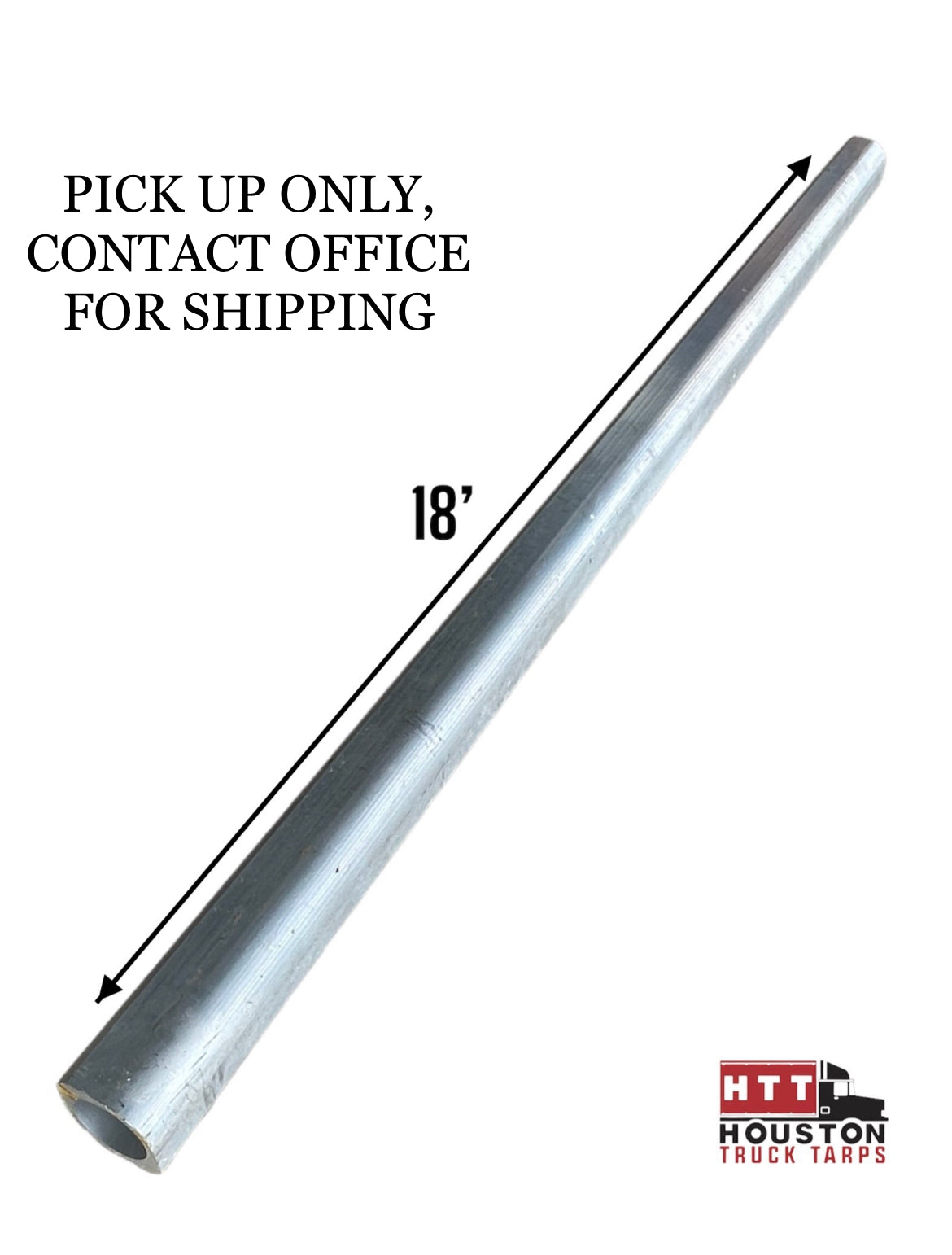 Straight Aluminum Bulleproof Arm 18’ Long