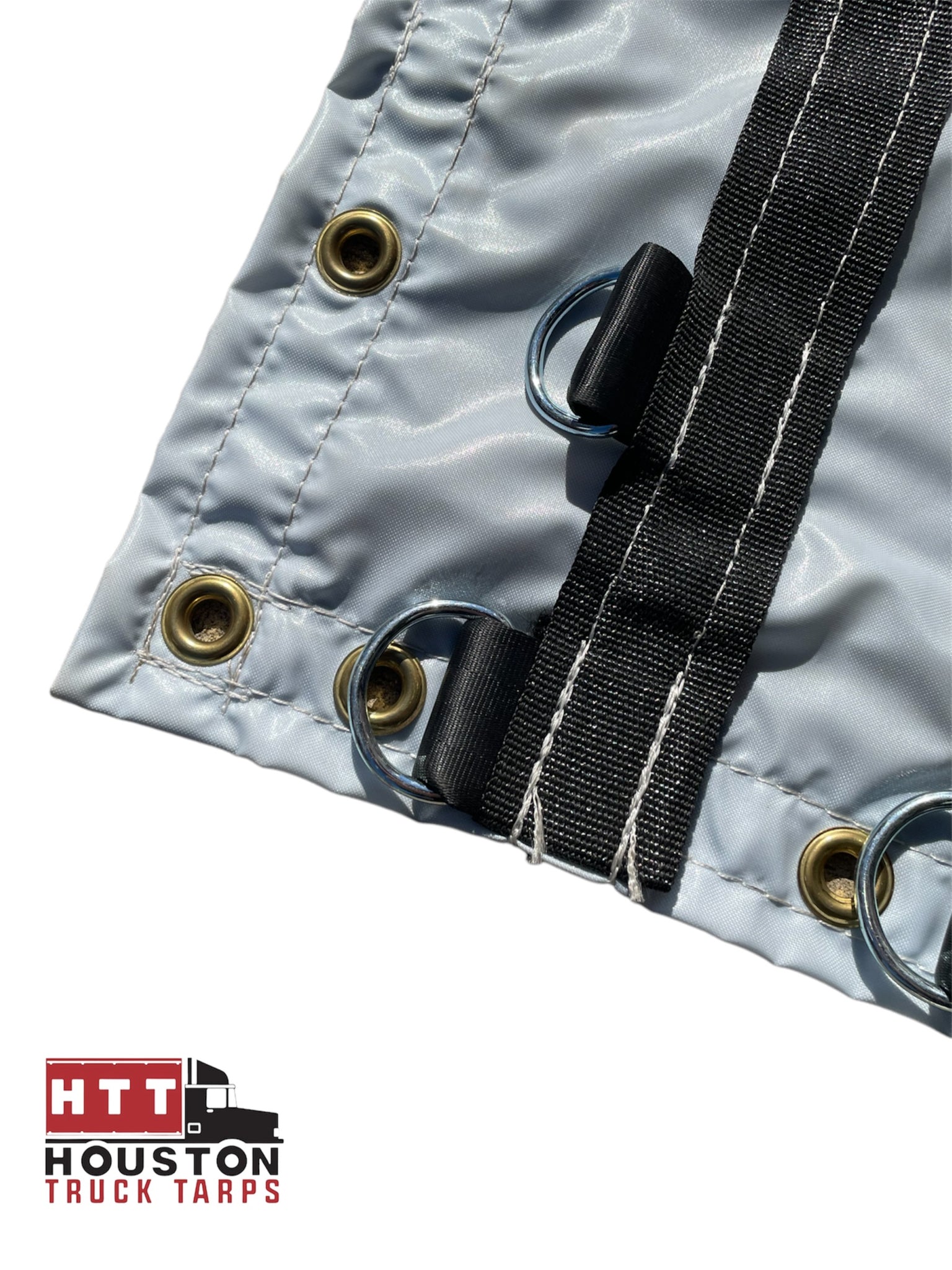 6’Drop Tarp in Powder Blue Airbag Material 20’ X 26’