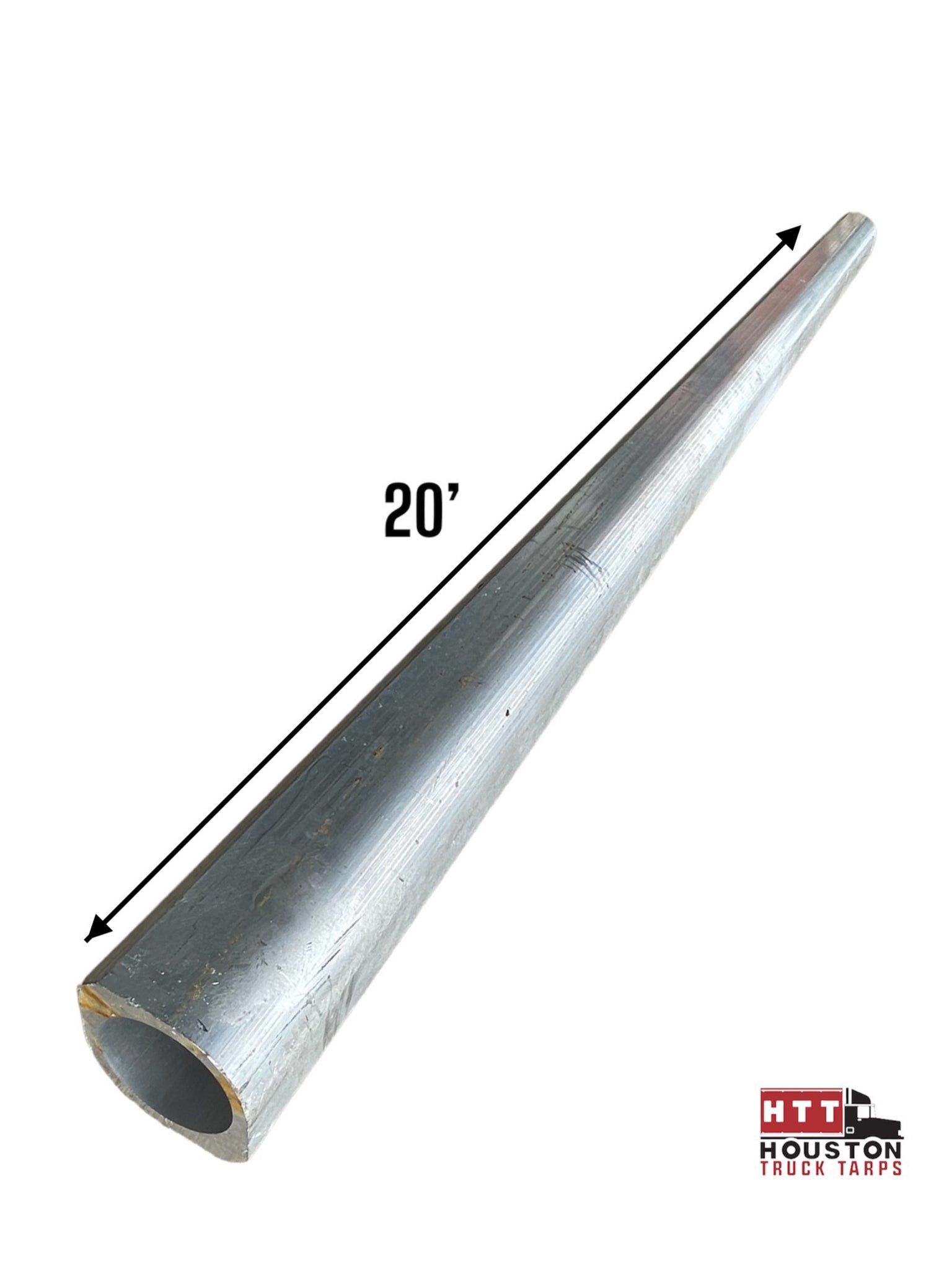 Straight Aluminum Bulleproof Arm 20’ Long